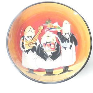 Large Serving Bowl 13" Certified International Dinner is Served Tracy Flickinger